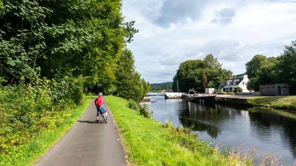 Biken am Kanal