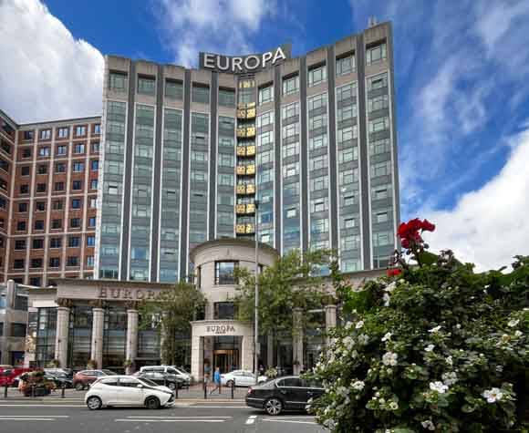 Das meist bombardierdste Hotel Europas
