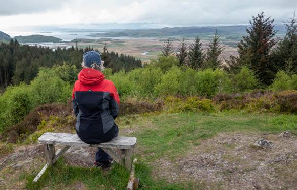 Blick auf Moine Mhor