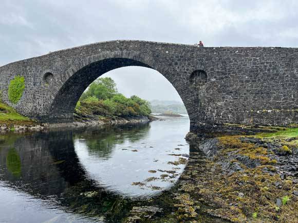 Brücke über den Atlantik - Clachan Bridge