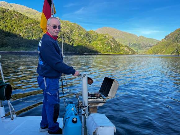 BBQ im Loch Hourn