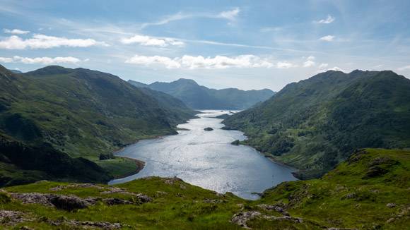 Blick auf Loch Hourn