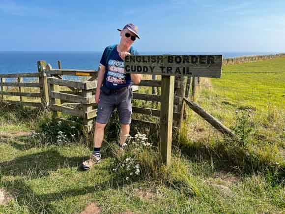 Boarder between England and Scotland